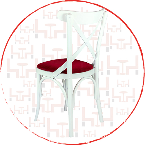 Beyaz Tonet Sandalye BK54 Beyaz Tonet Sandalye BK54
