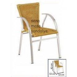 R02 Aliminyum Rattan Sandalye R02 Aliminyum Rattan Sandalye