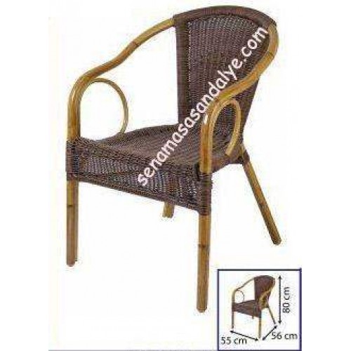 R08 İndirimli Rattan Sandalye